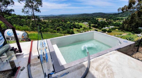 Pool fill with Scenic Rim Water Delivery